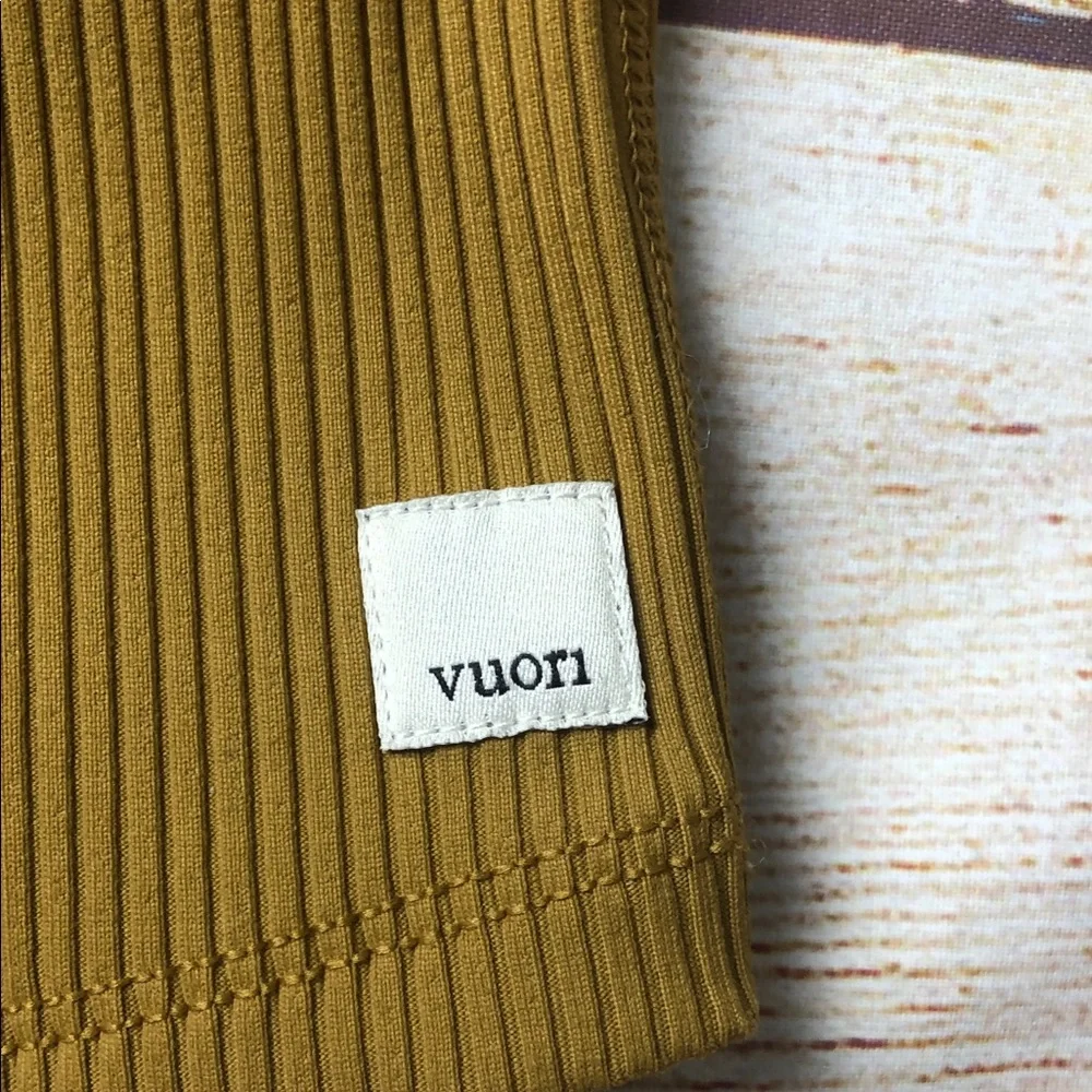 Vuori Brown Ribbed Camisole - Picture 2 of 6